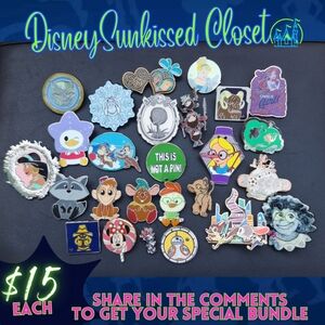 Authentic Disney Trading Pins $15 STARTS